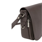 HEXAGONA Sac porté travers - Cuir de vachette grainé