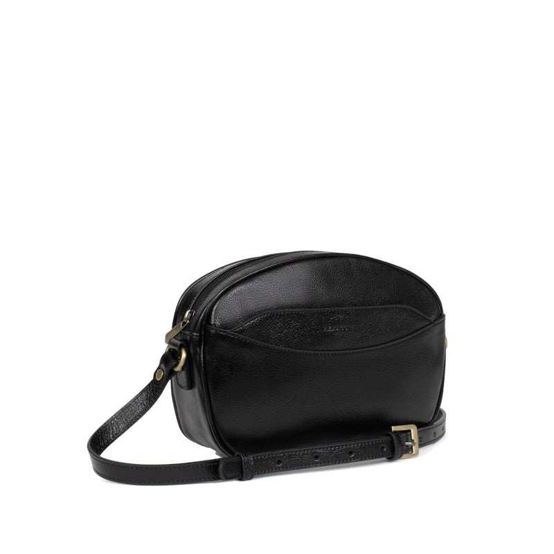 HEXAGONA Sac porté travers République - Cuir