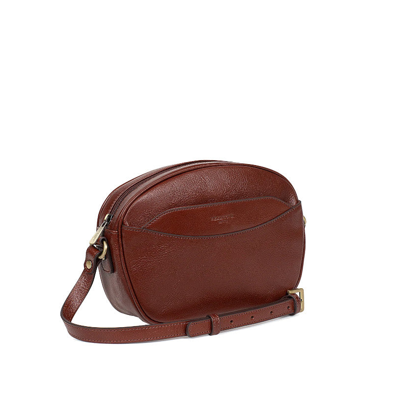 HEXAGONA Sac porté travers République - Cuir