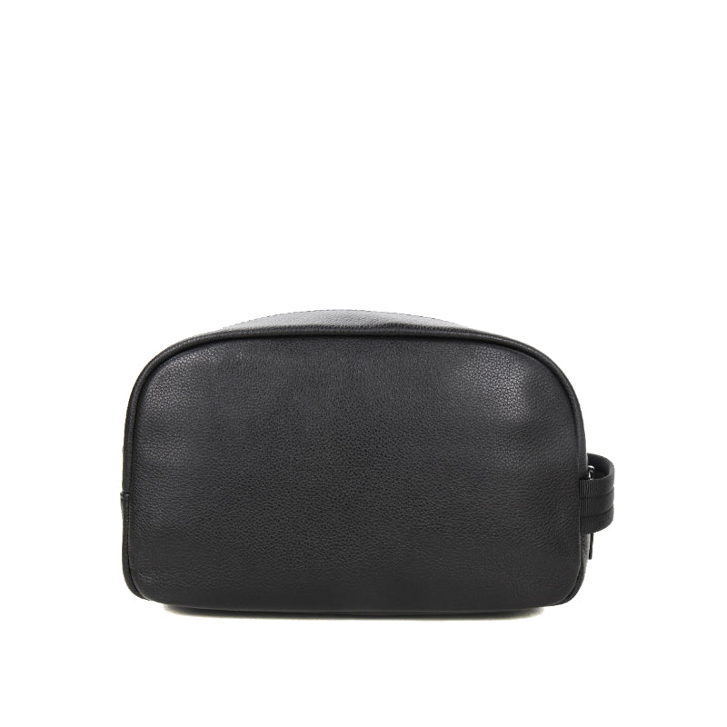 HEXAGONA Trousse de toilette -Cuir de vachette grainé