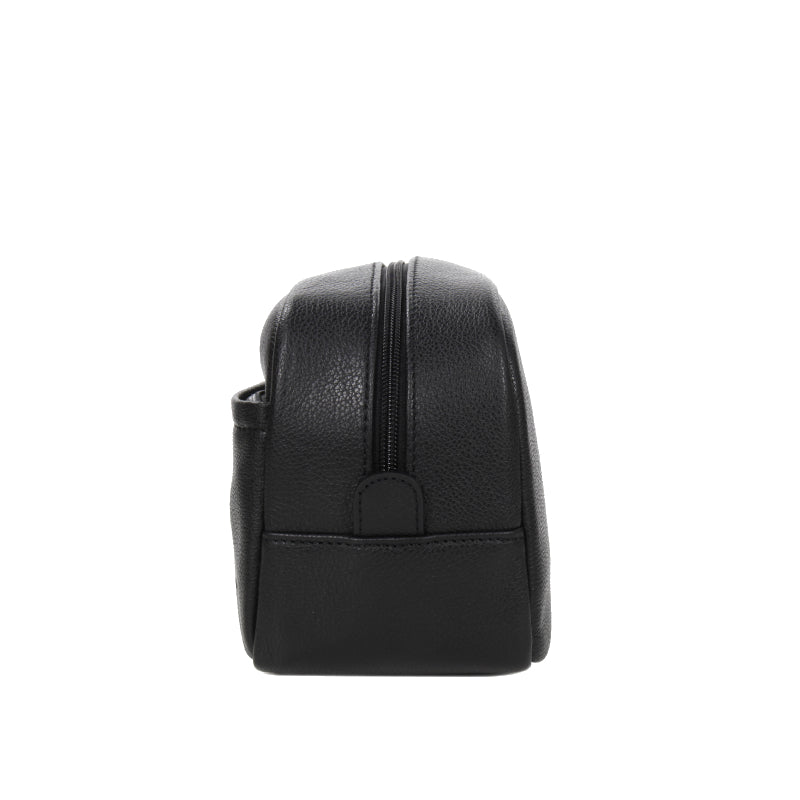 HEXAGONA Trousse de toilette -Cuir de vachette grainé