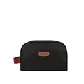 HEXAGONA Trousse de toilette - Nylon /croûte de cuir de vachette
