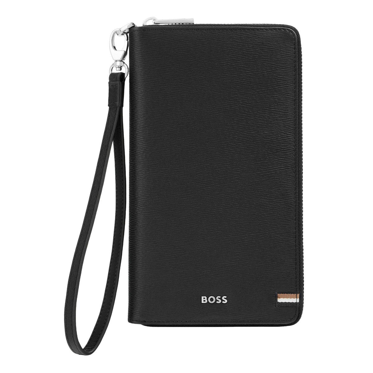 Noir - Hugo Boss Portefeuille voyage Iconic