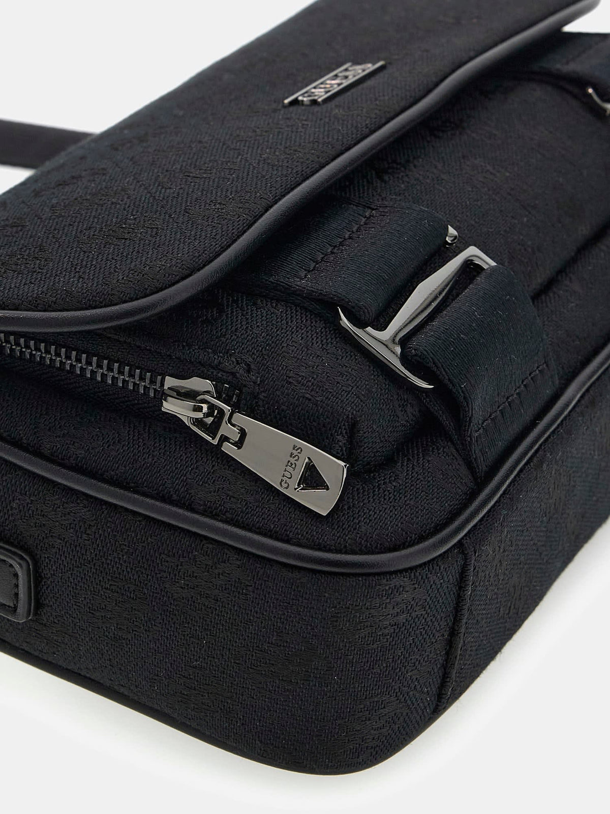 Noir - GUESS Sac à bandoulière Boston