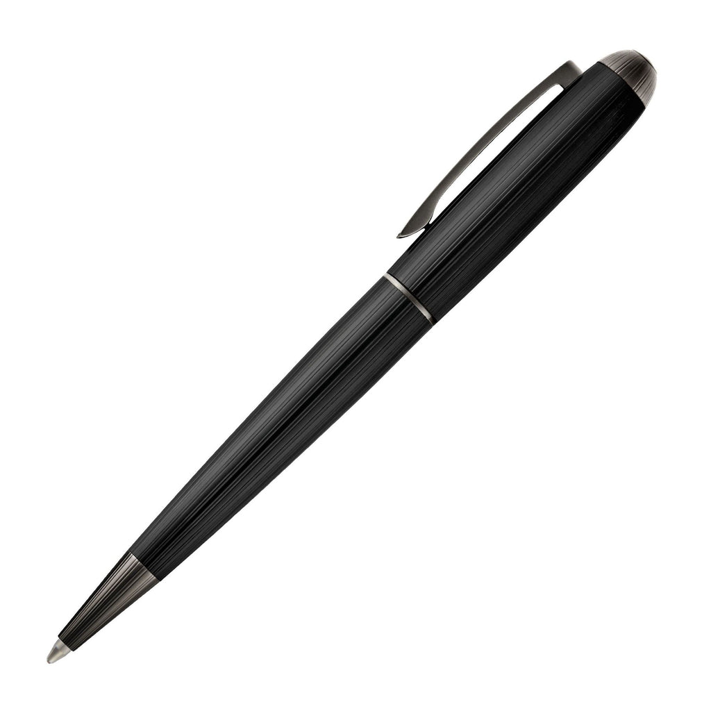 Chrome - Hugo Boss Stylo bille Contour Pinstripe