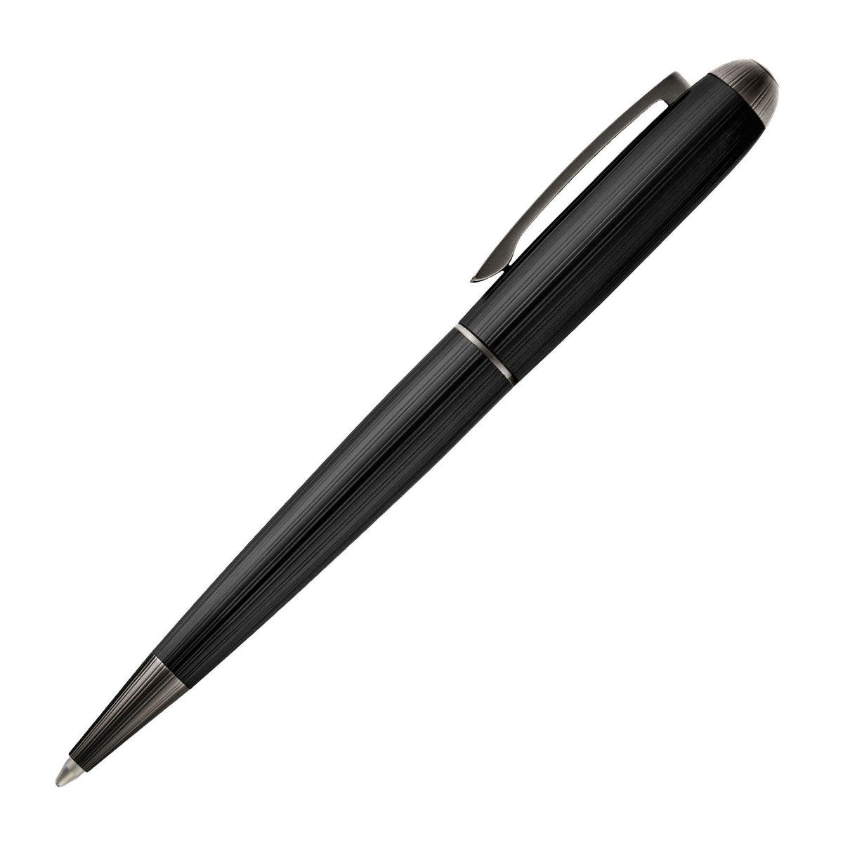 Chrome - Hugo Boss Stylo bille Contour Pinstripe