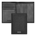 HUGO BOSS Porte-cartes Double Classic Grained Black