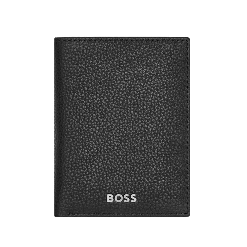 HUGO BOSS Porte-cartes Double Classic Grained Black