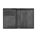 HUGO BOSS Porte-cartes Double Classic Grained Black