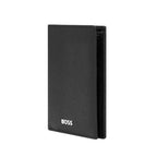 HUGO BOSS Porte-cartes Double Classic Grained Black