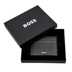 HUGO BOSS Porte-cartes Double Classic Smooth Noir