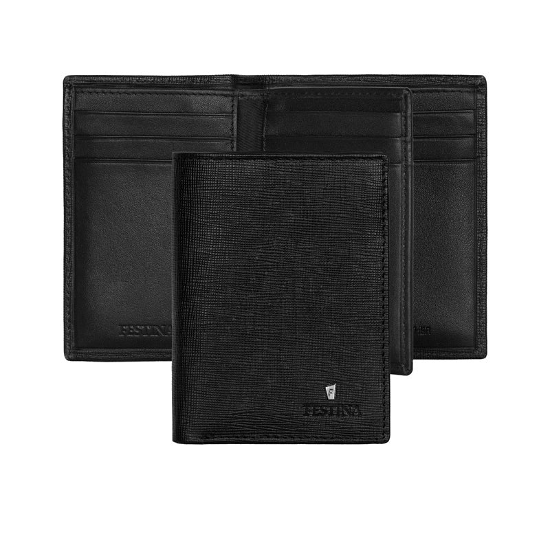 HUGO BOSS Porte-cartes Flap Chronobike Black Festina