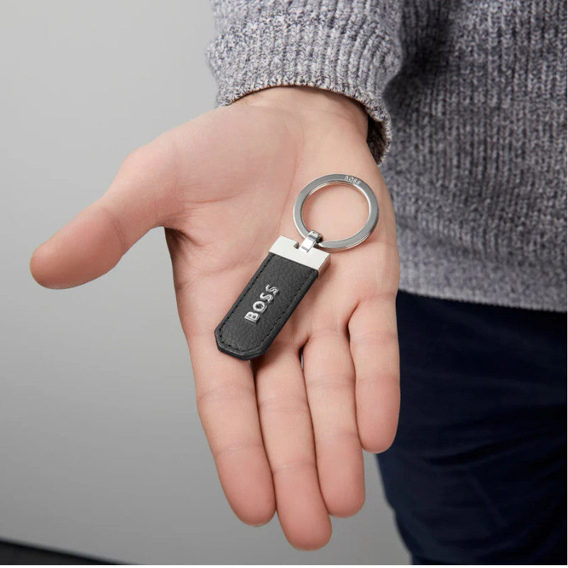 HUGO BOSS Porte-clefs classique Grained