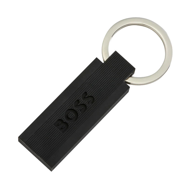 HUGO BOSS Porte-clés Edge Iconic Noir