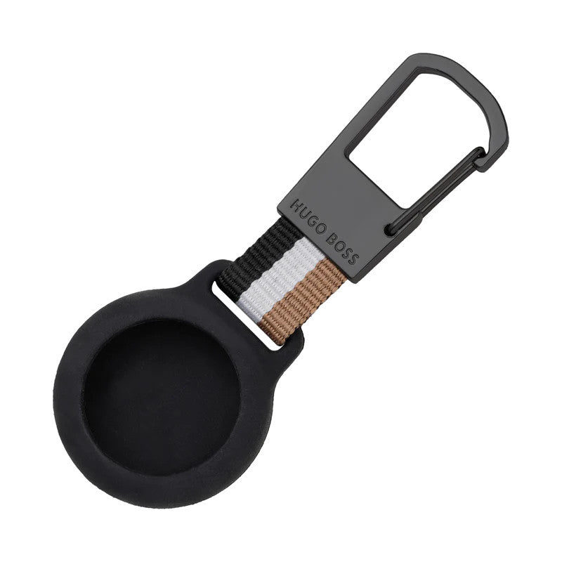 HUGO BOSS Porte-clés Edge Iconic Noir