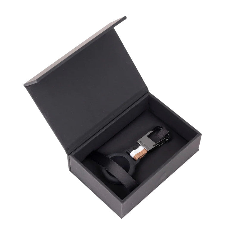 HUGO BOSS Porte-clés Edge Iconic Noir