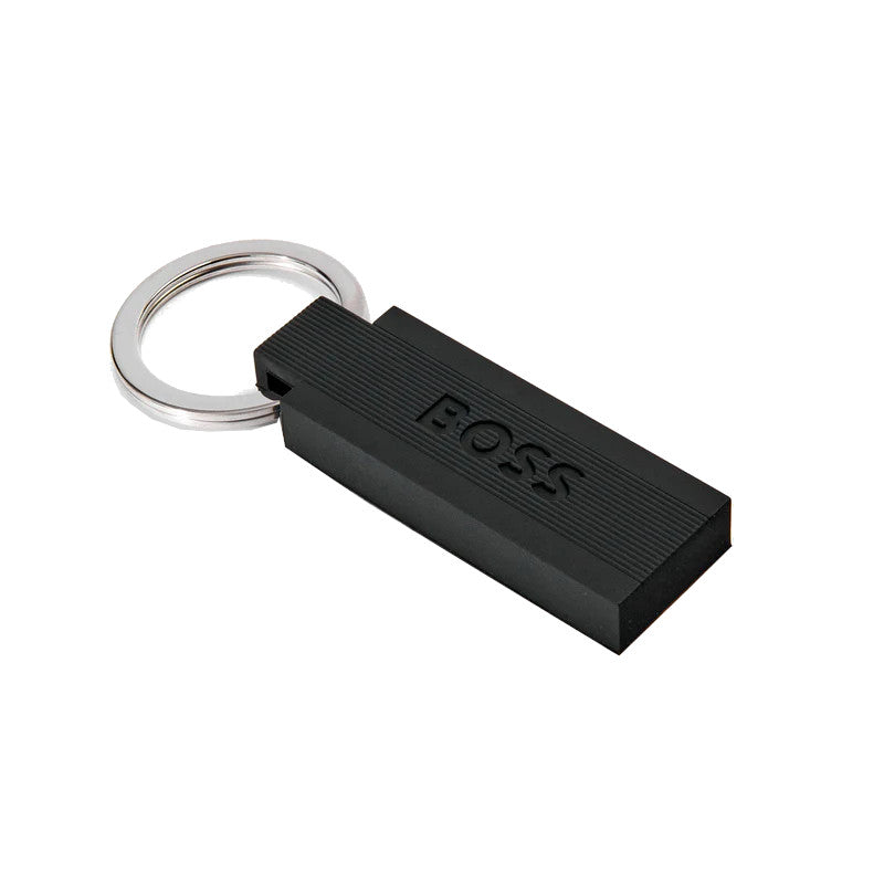 HUGO BOSS Porte-clés Edge Iconic Noir