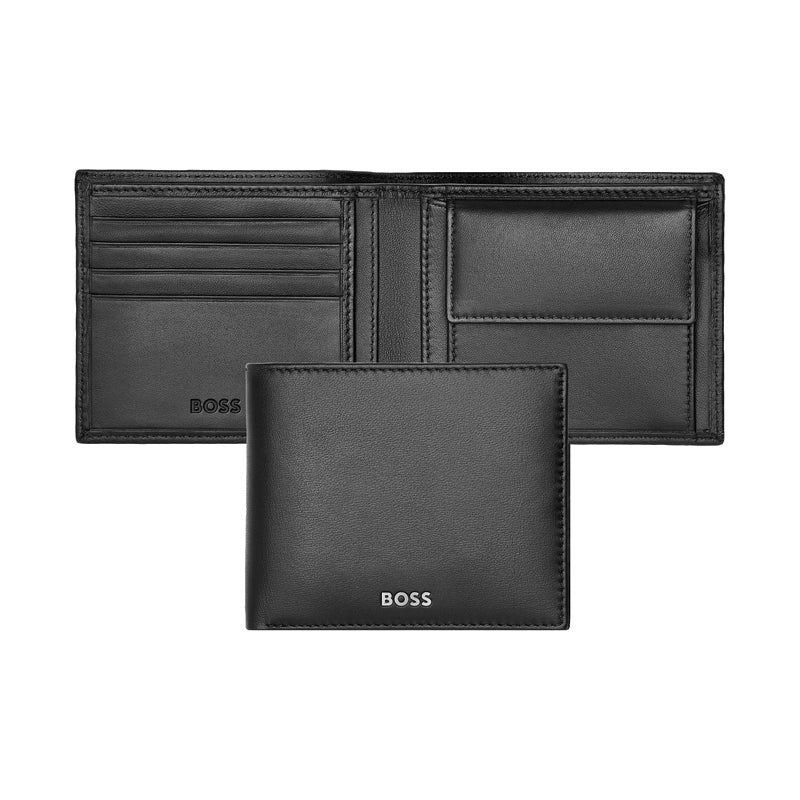 HUGO BOSS Porte-monnaie Classic Smooth Noir