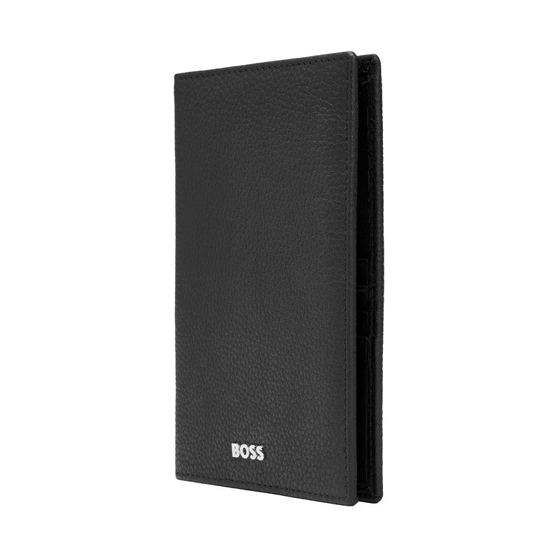 HUGO BOSS Porte-passeport grainé classique