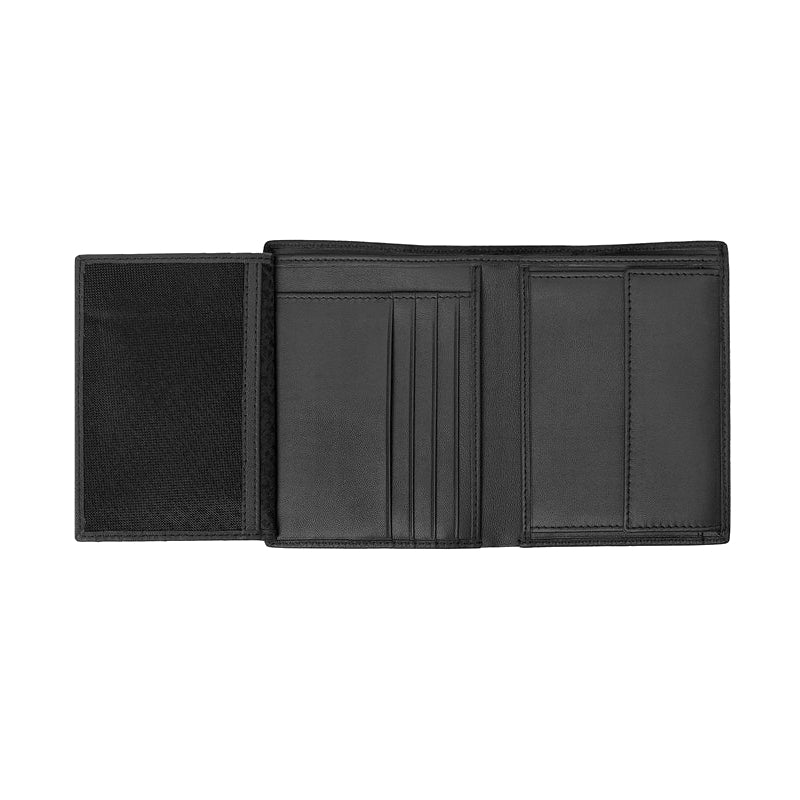 HUGO BOSS Portefeuille Vertical porte-monnaie avec flap Classic Grained