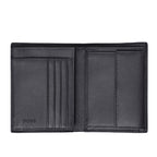 HUGO BOSS Portefeuille Vertical porte-monnaie avec flap Classic Grained