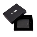 HUGO BOSS Portefeuille Vertical porte-monnaie avec flap Classic Grained