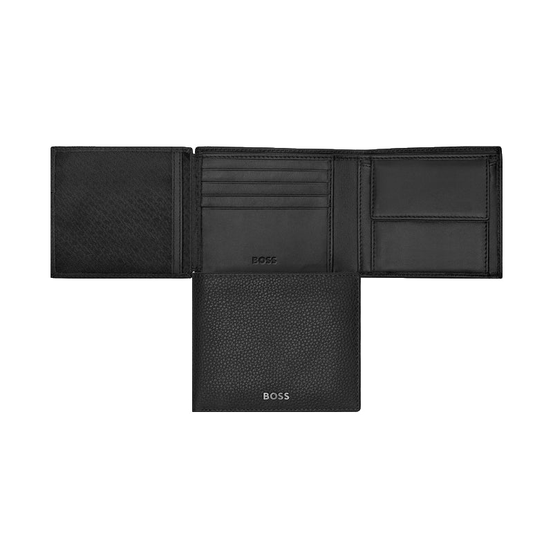 HUGO BOSS Portefeuille porte-monnaie avec flap Classic Grained