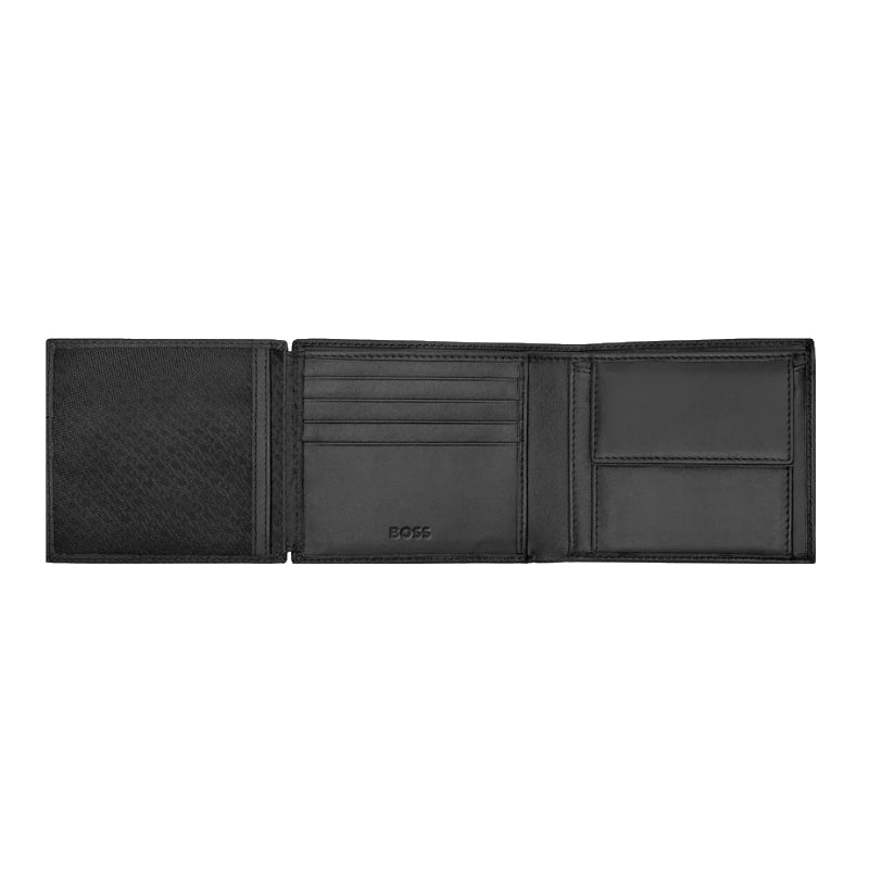 HUGO BOSS Portefeuille porte-monnaie avec flap Classic Grained