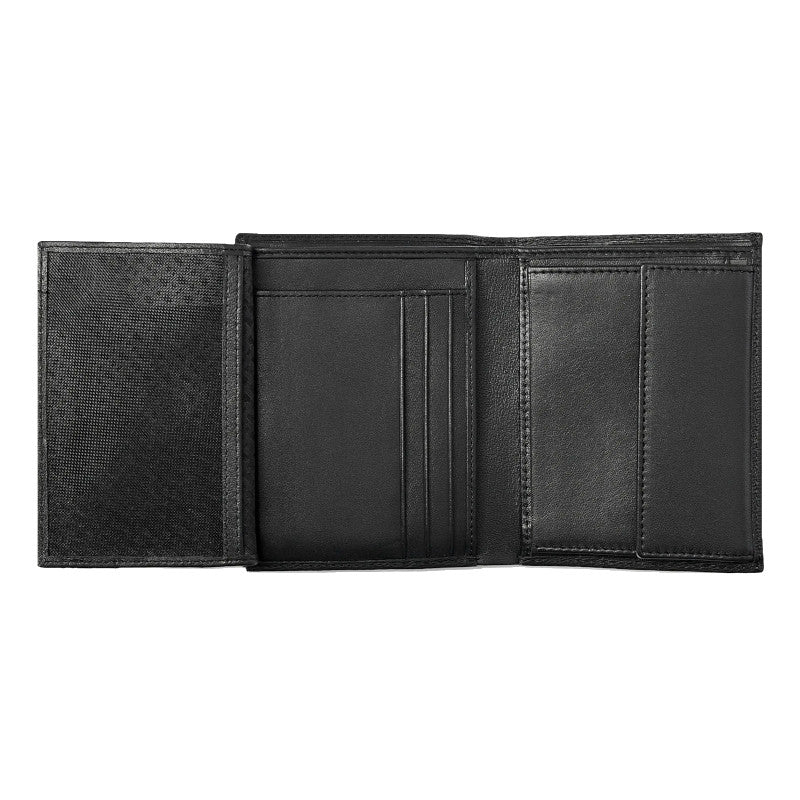 HUGO BOSS Portefeuille porte-monnaie avec flap Classic Smooth Black