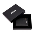 HUGO BOSS Portefeuille porte-monnaie avec flap Classic Smooth Black