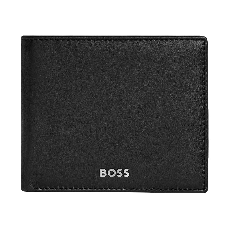 HUGO BOSS Portefeuille porte-monnaie avec flap Classic Smooth