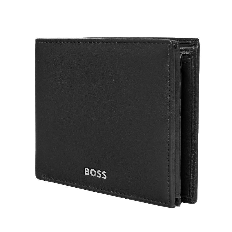 HUGO BOSS Portefeuille porte-monnaie avec flap Classic Smooth