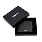 HUGO BOSS Portefeuille porte-monnaie avec flap Classic Smooth