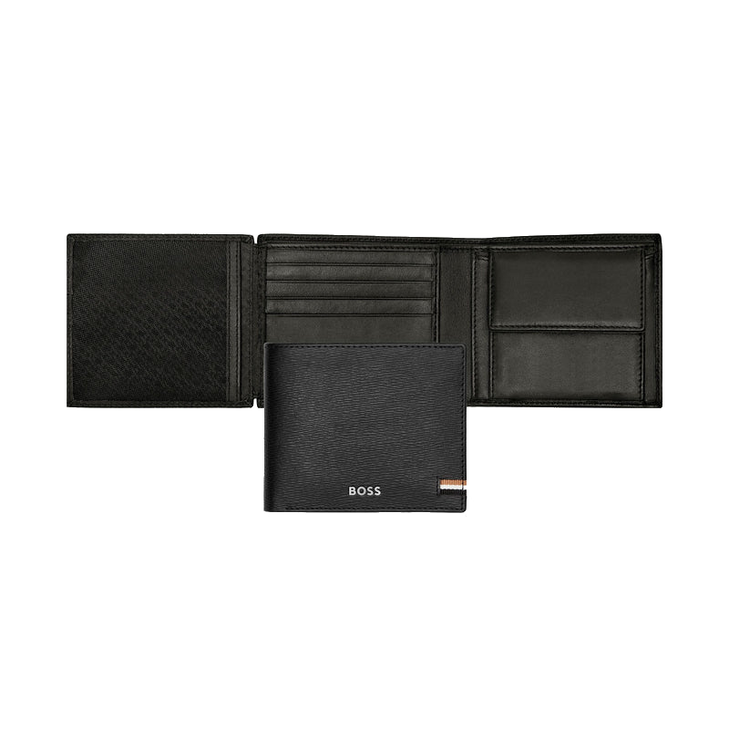 HUGO BOSS Portefeuille porte-monnaie avec flap Iconic