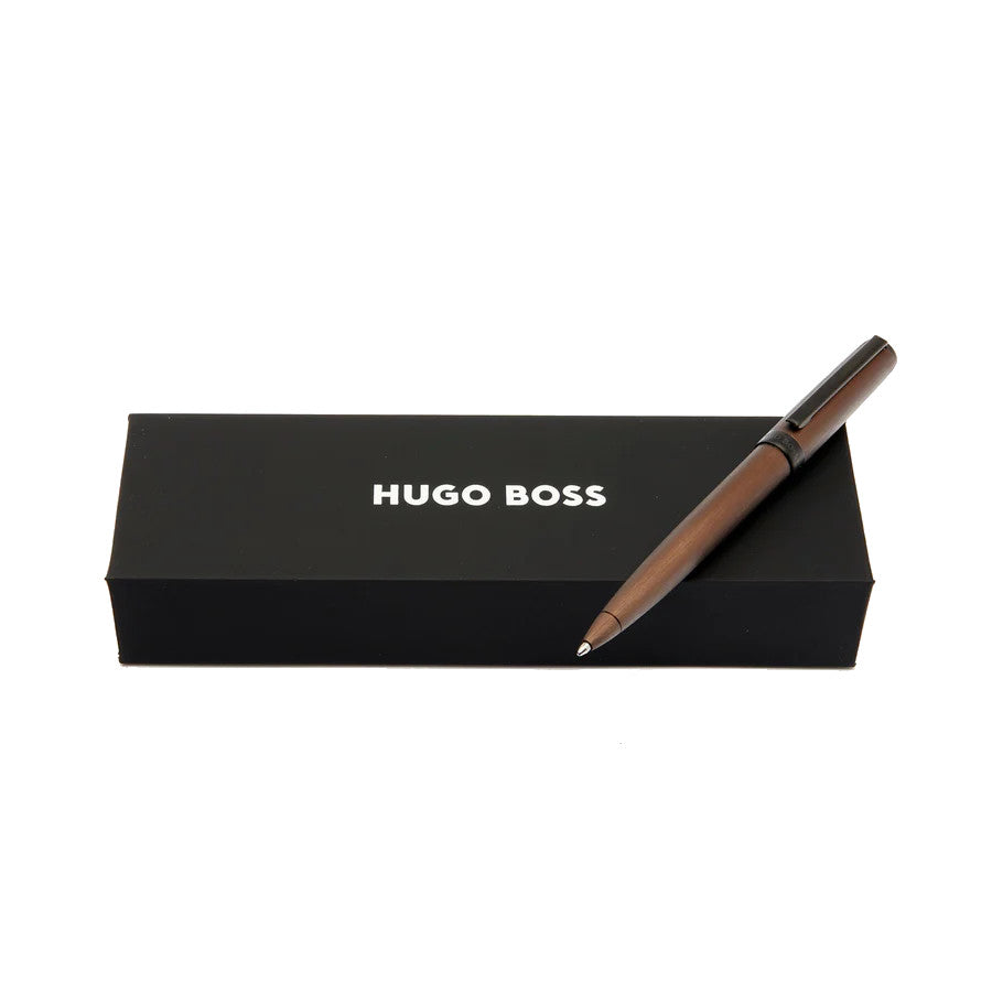 HUGO BOSS Stylo bille Gear Brushed Khaki