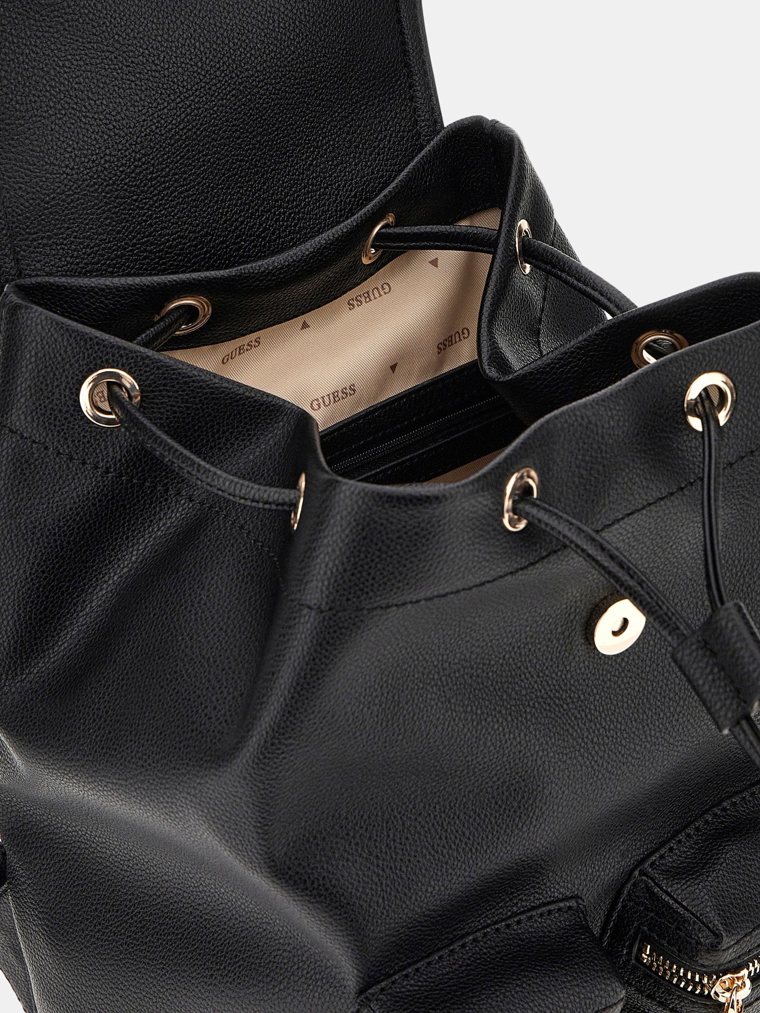 Noir - GUESS Sac à dos Manhattan II Flap Backpack