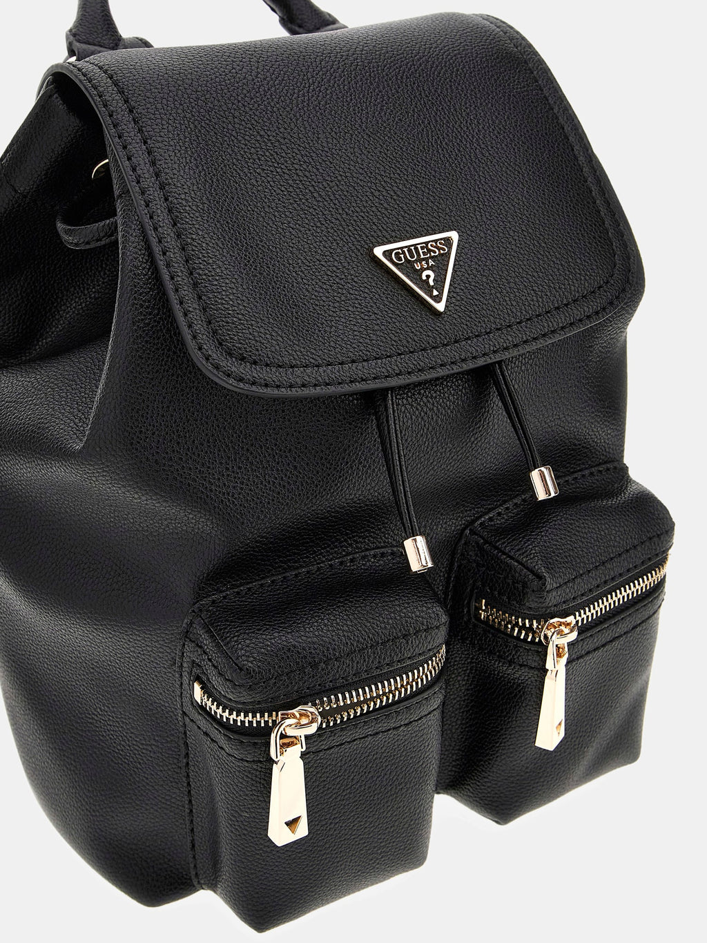 Noir - GUESS Sac à dos Manhattan II Flap Backpack