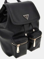 Noir - GUESS Sac à dos Manhattan II Flap Backpack