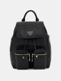 Noir - GUESS Sac à dos Manhattan II Flap Backpack