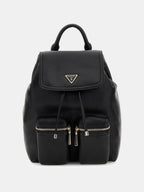 Noir - GUESS Sac à dos Manhattan II Flap Backpack