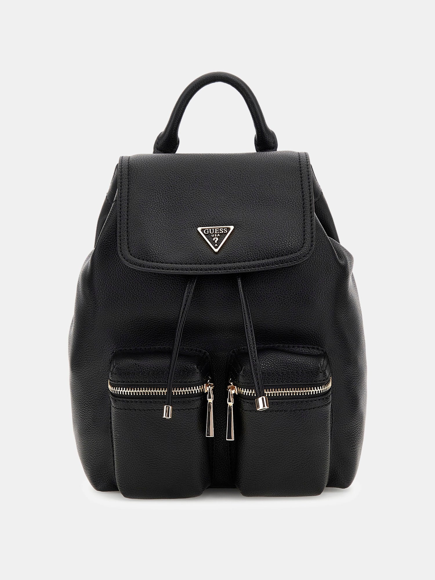 Noir - GUESS Sac à dos Manhattan II Flap Backpack