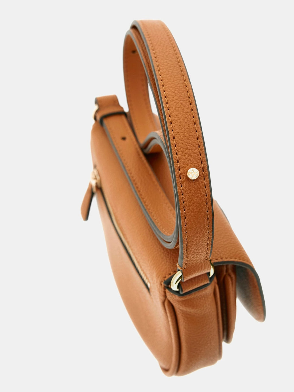 Cognac - GUESS Sac à bandoulière Calebra Mini