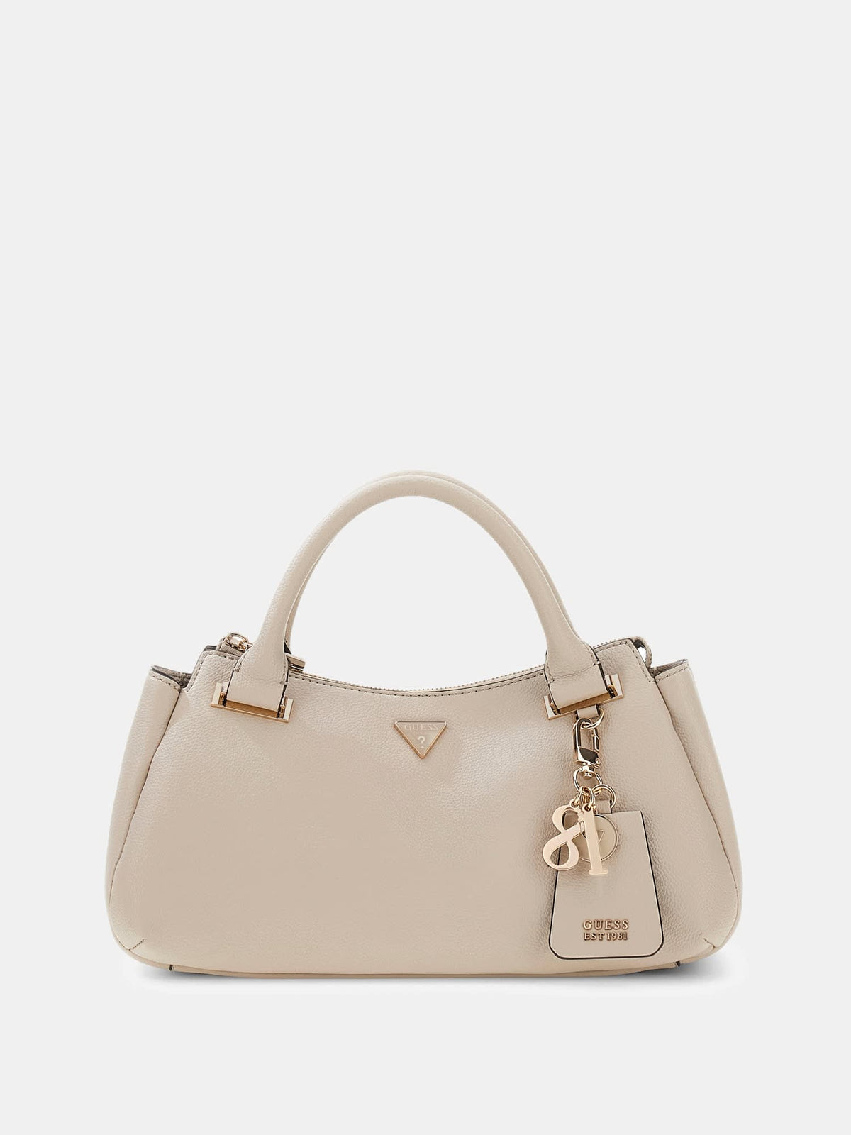 Beige - GUESS Sac à main Evie Triple Comp Satchel