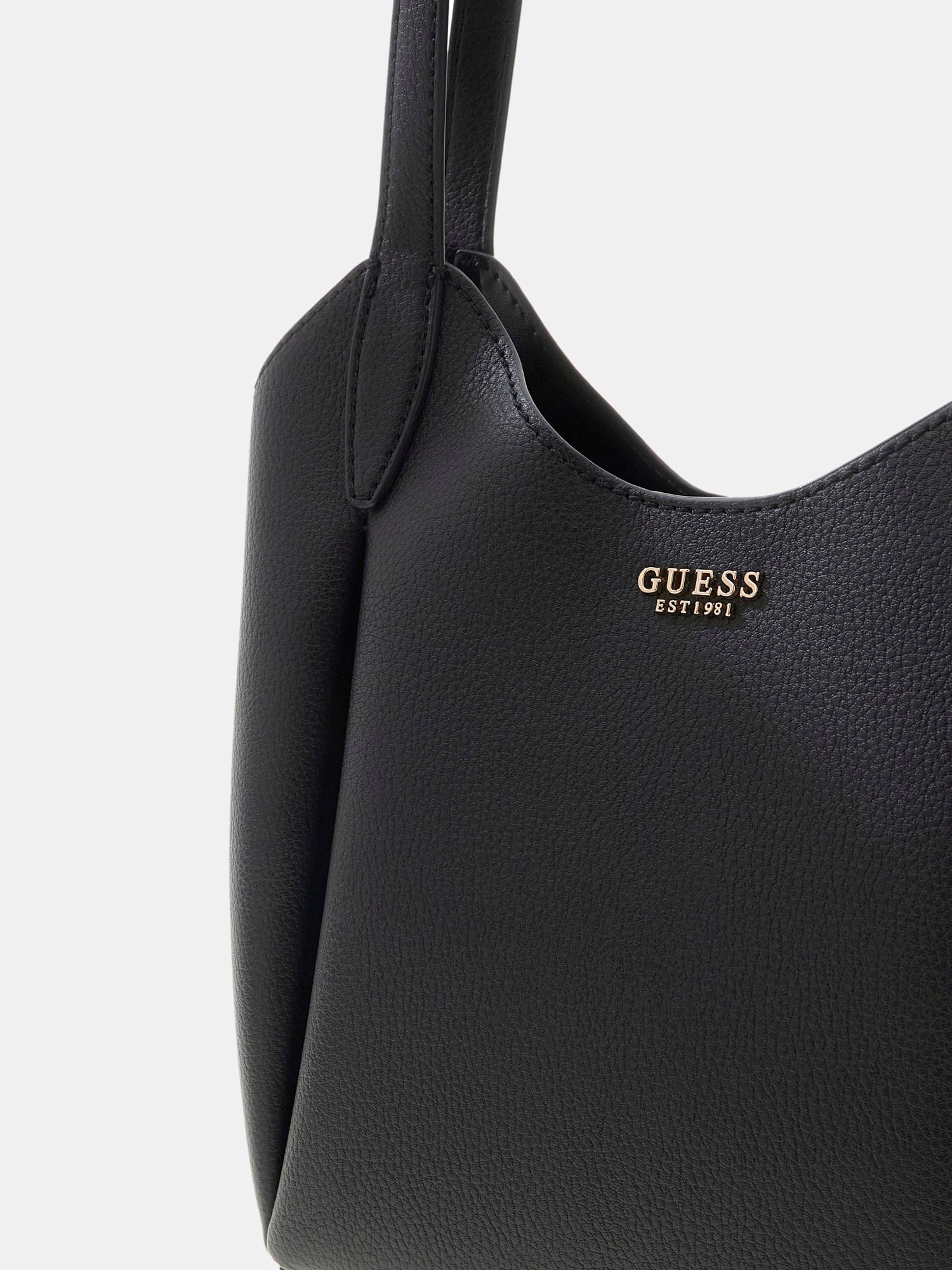 Noir - GUESS Sac à bandoulière Melody Bucket