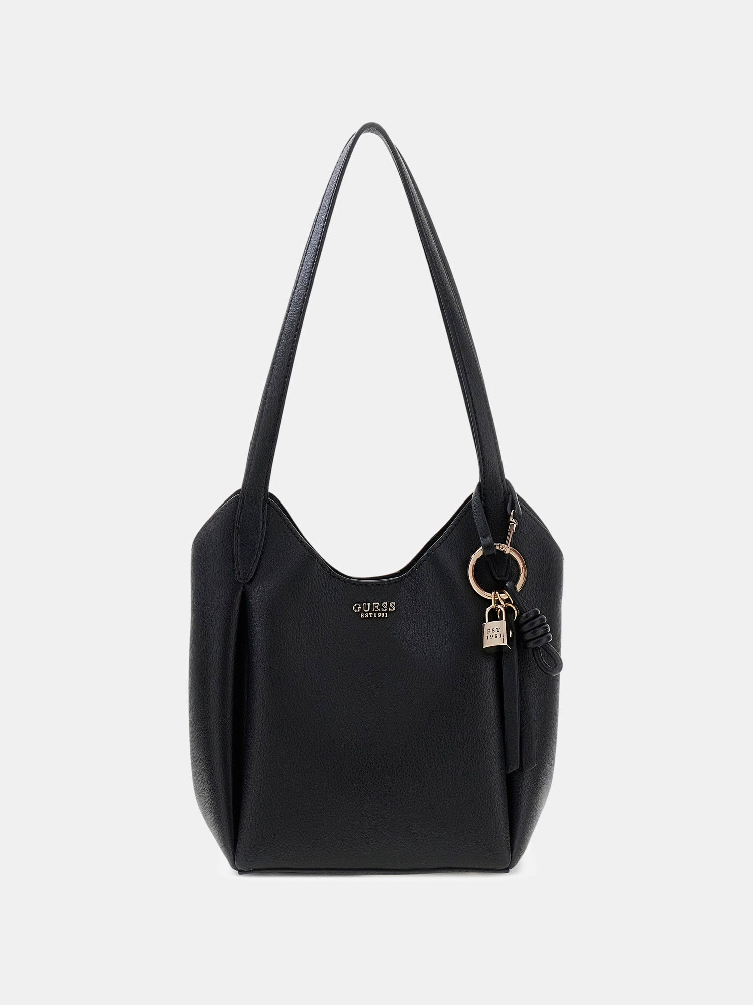 Noir - GUESS Sac à bandoulière Melody Bucket