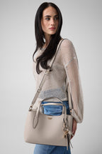 Light Taupe - GUESS Sac à main Melody 2 in 1