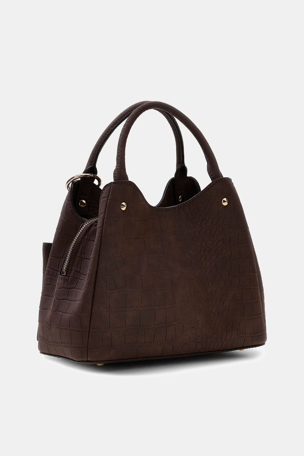 Espresso - GUESS Lorella Small Girlfriend Croco