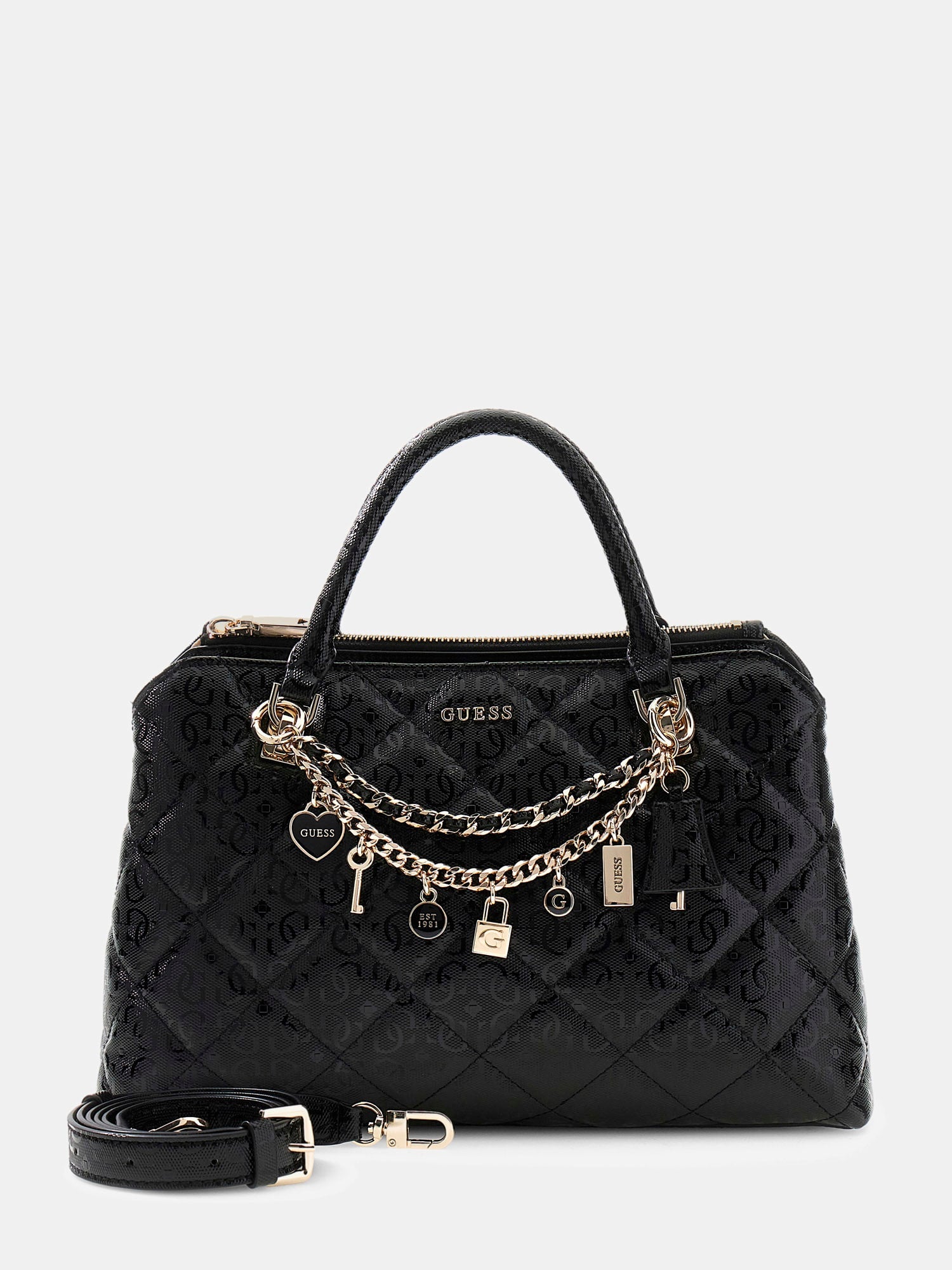 Noir - GUESS Sac à main Libby