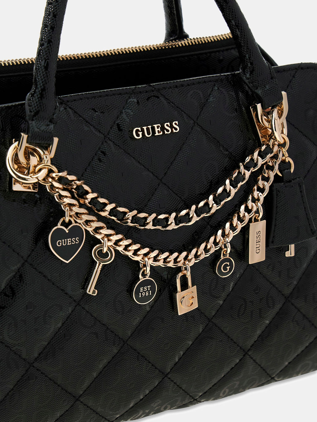 Noir - GUESS Sac à main Libby