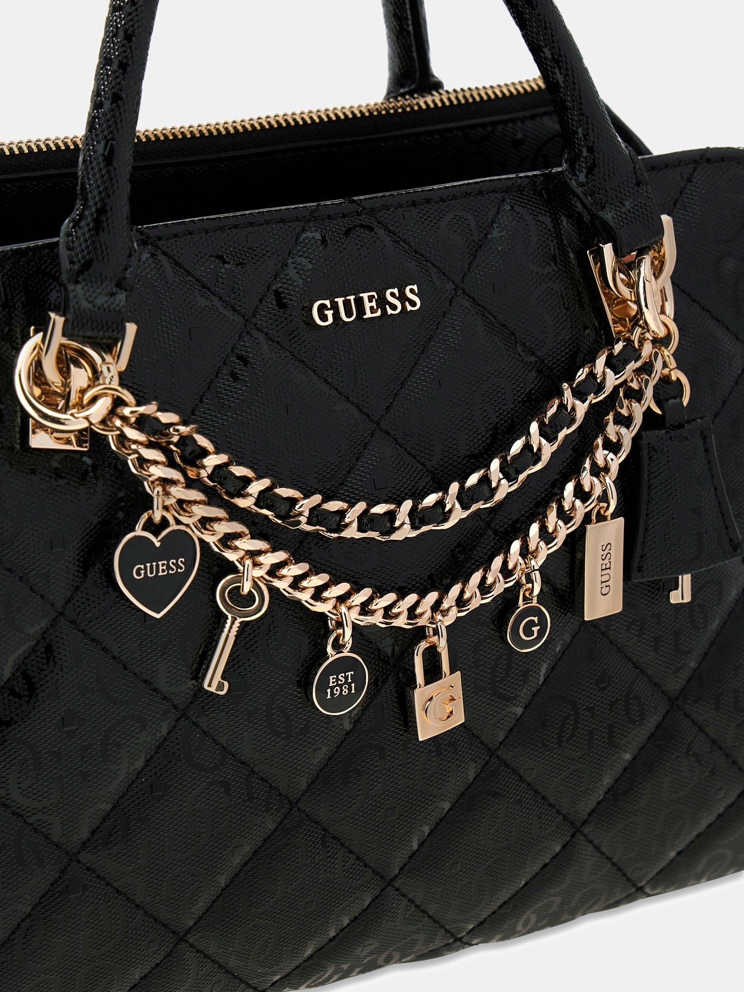 Noir - GUESS Sac à main Libby